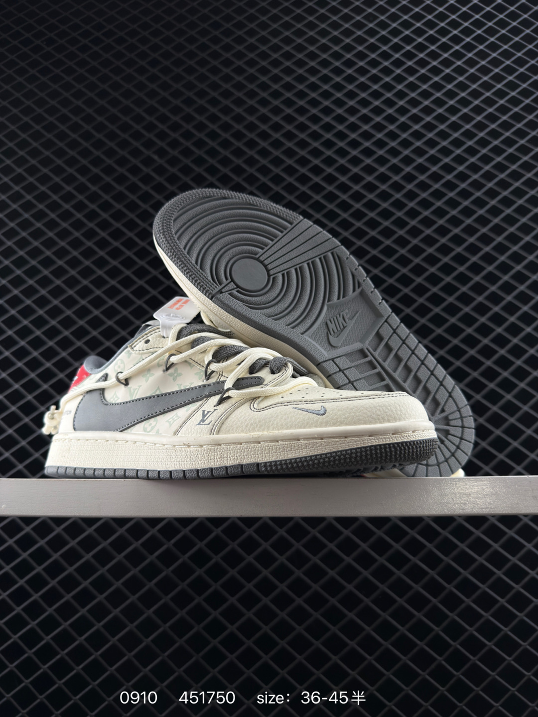 Fragment x Travis Scott x Gucci  Air Jordan 1 Low